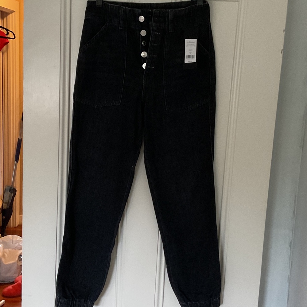 Veronica Beard button fly high waisted jeans